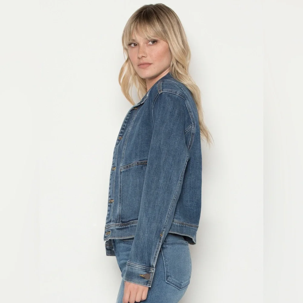 PARKER SMITH Denim Utility Jacket - Picture 7 of 7